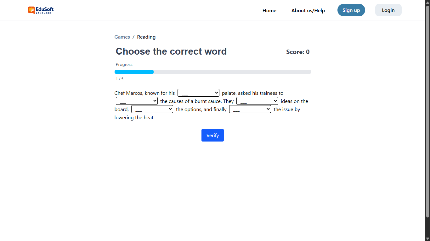 Juegos educativos English B2-C1 screenshot 11