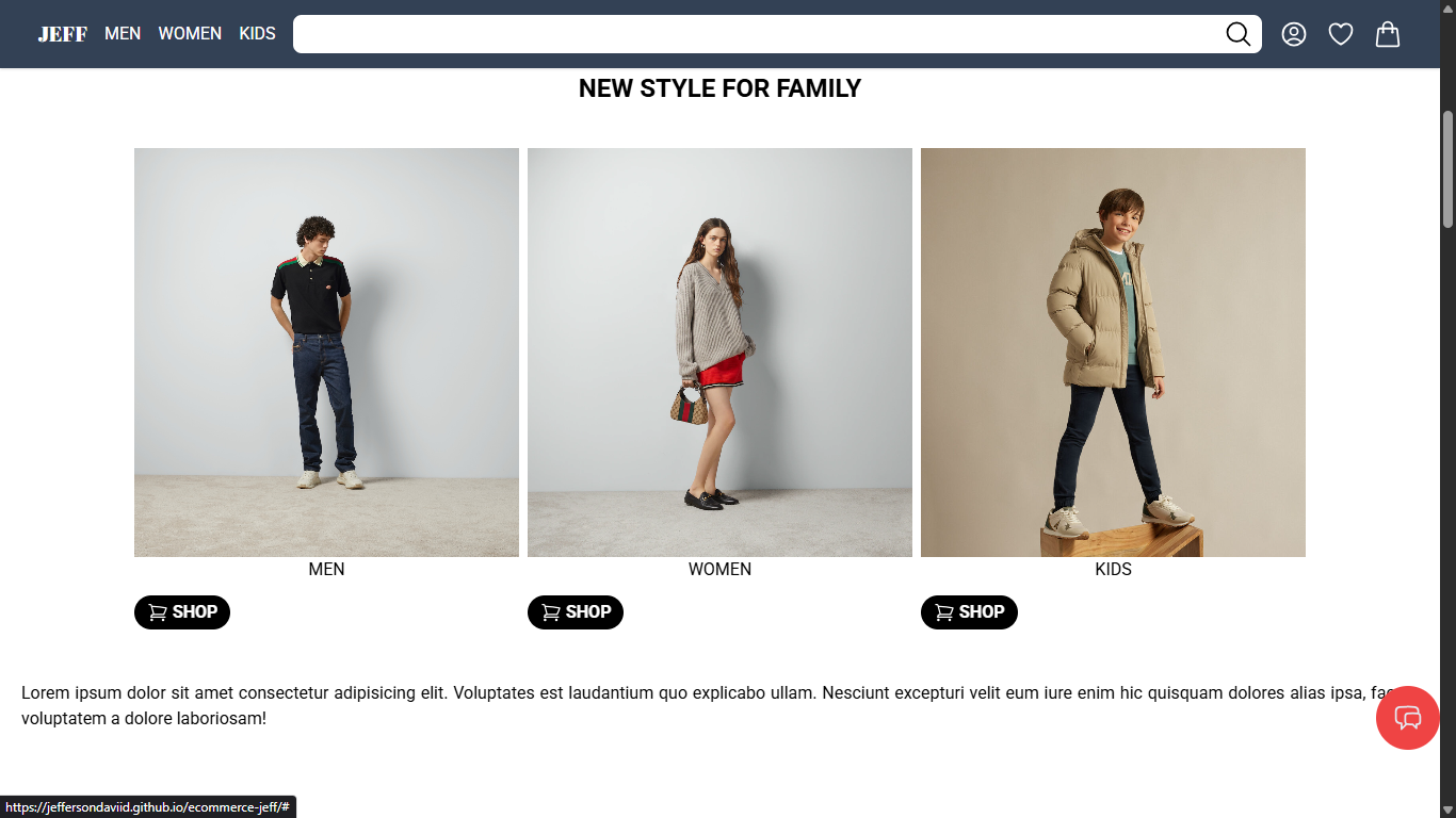 Ecommerce UI/UX screenshot 2